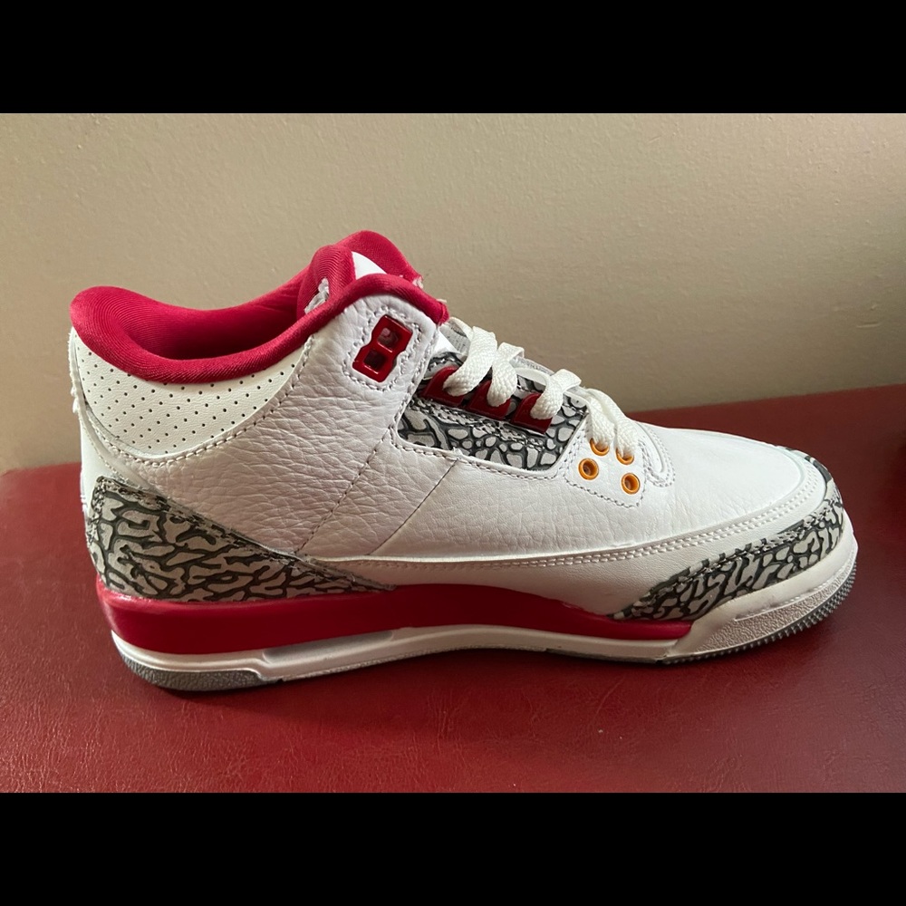 Air Jordan 3 Youth Cardinal Red
